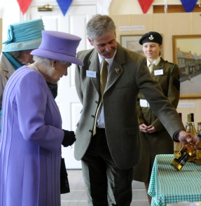 The Queen meets Bridge Farm Cider